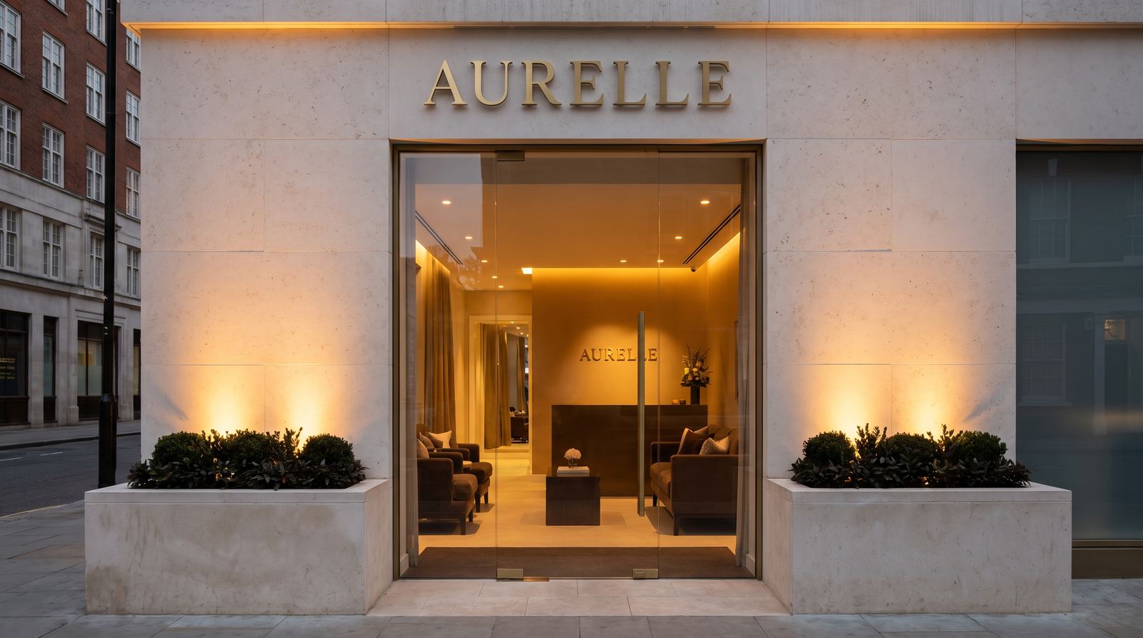 Aurelle entrance